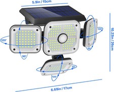 FARETTO ESTERNO CON PANNELLO