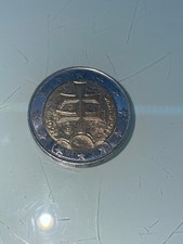 2 Euro Slovensko 2009 (Rare)   2 EURO SLOVENKO 2009 Moneta Rara