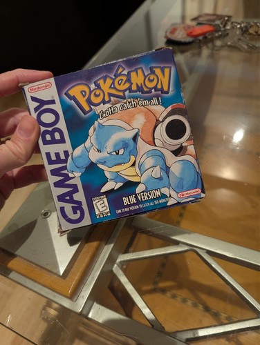 Pokémon versione blu game boy - game,