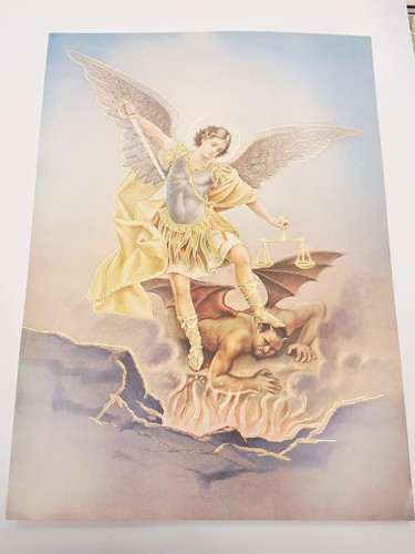 Stampa san michele - stampa, arcangelo