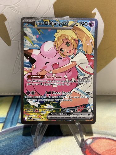 Lillie clefairy 280 - clefairy, 280/217