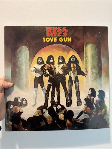 Kiss love gun vinyl 1977 - kiss,