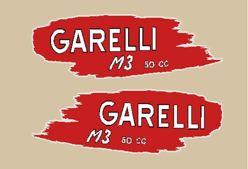 Adesivi garelli 50cc - garelli, m3