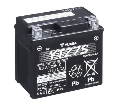 Batteria yuasa ytz7s agm 12v - batteria,