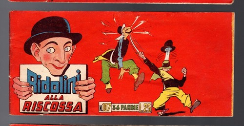 Fumetto striscia ridolini - fumetto,