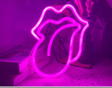 Insegna al neon ROLLING STONES