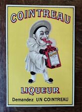 Cartolina COINTREAU LIQUEUR Pubblicitaria Francia Vintage Leggere descrizione 