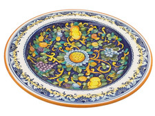 PIATTO MAIOLICA DA PARETE