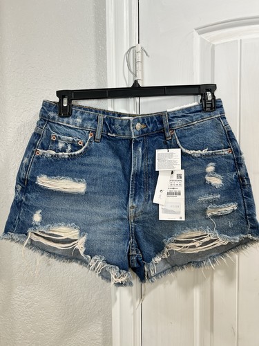 Pantaloncini jeans zara high - zara,