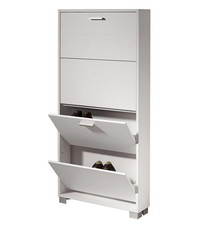 SCARPIERA BIANCA CON 4 ANTE