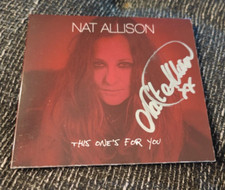 NAT ALLISON - This One`s For Your  CD/EP - signiert! - Suzi Quatro - RAR