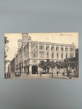 CARTOLINA CAGLIARI MUNICIPIO ANIMATA AUTO