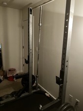 Squat Rack and Weights