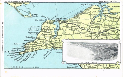 Map postcard 99b by john - map,