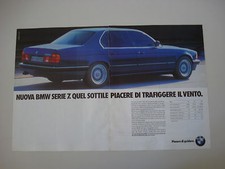 advertising Pubblicità 1987 BMW 735i 735 i