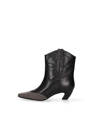 Stivaletto donna pelle - , nera