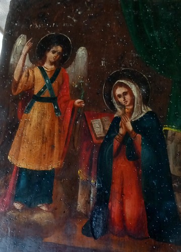 Antica icona russo - antica,