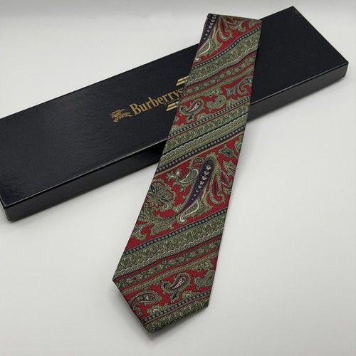 Cravatta burberrys silk 100 - burberrys, 100%