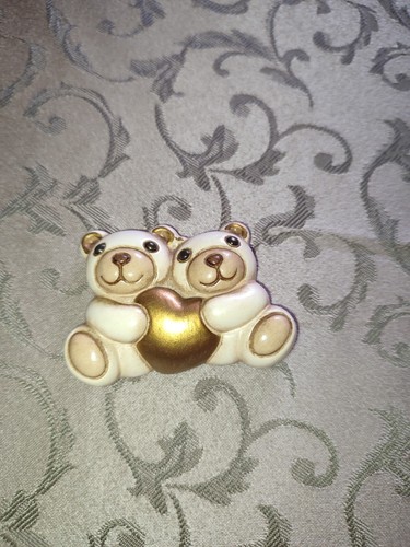 Thun coppia teddy cuore orsi - cuore,