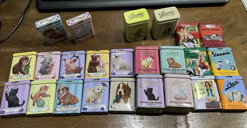 Lotto scatole latta - 24,