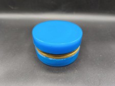 Scatola Vetro Murano Opalino, Murano Blue Opaline Box