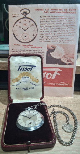 Tissot 50mm open face cal - tissot,