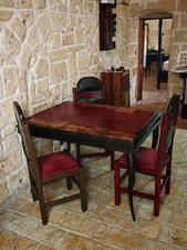 TAVOLO ANTICO RUSTICO IN LEGNO