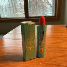 Rossetto vintage Avon Pop Top rosa velluto in scatola turchese pop up mod anni 60 70