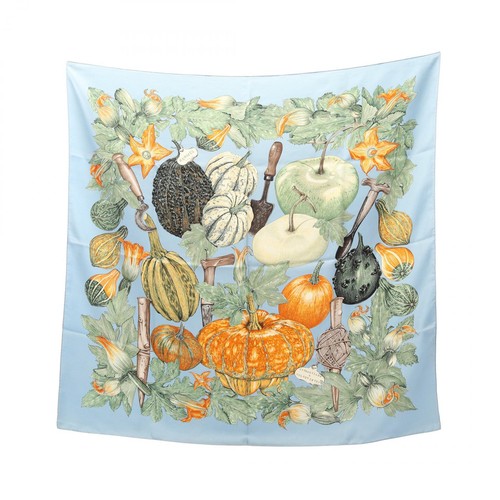 Hermes carre citrouilles et - 90,
