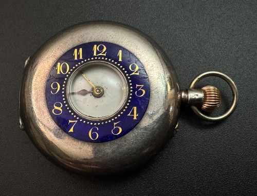 Antico orologio tasca mezzo - antico,