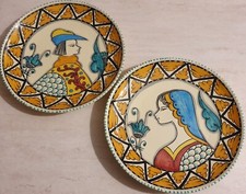Coppia di piatti vintage
