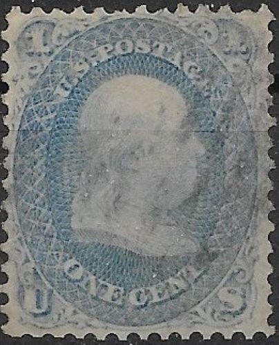1861 benjamin franklin - u.s.a.,
