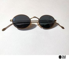 Polo Ralph Lauren 754/s occhiali da sole con lenti blu scuro 2003 (small) NOS