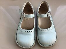 HAPPY BABY SCARPA BIMBA ELEGANTE , COL. AZZURRO MIS. 27, Suola Vero Cuoio Flexa