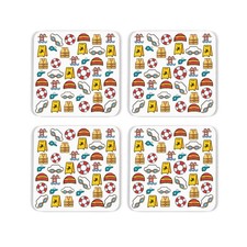 Novità Set Sottobicchieri In