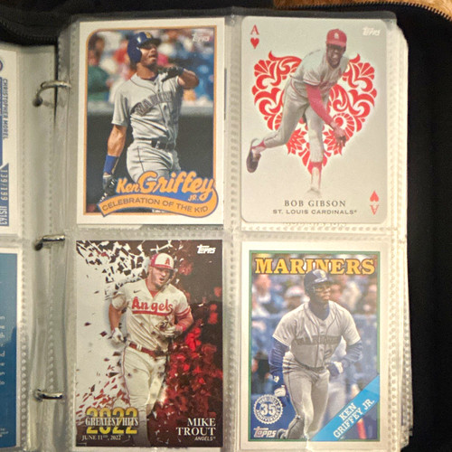 Lotto carte mlb 150 con - carte, 150+