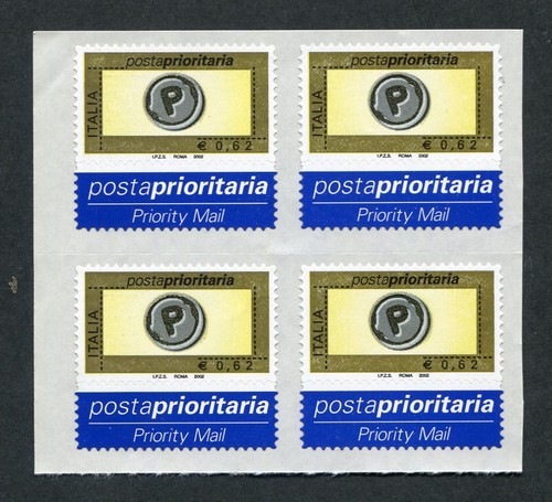 Italia posta prioritaria - posta, 2002