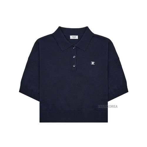 Celine shirt polo cropped - celine,