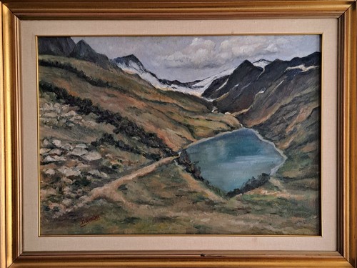 Quadro dipinto mano - quadro, a