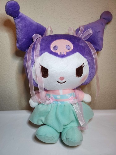 Peluche pupazzo kuromi - kuromi, colore