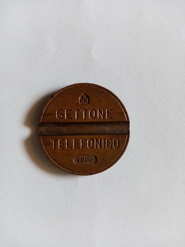 Gettone telefonico cmm numero - gettone,