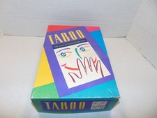 VINTAGE 1989 Taboo gioco da
