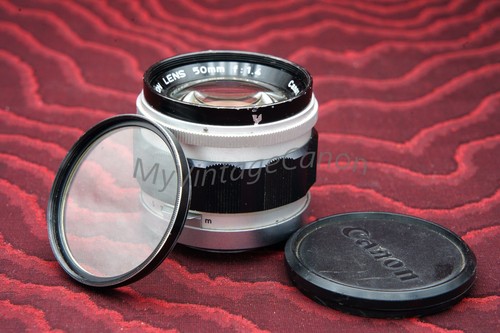 Canon lens 50mm ltm - canon, f1.4