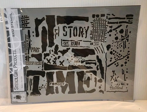 Stencil taglio laser x12 - stencil,