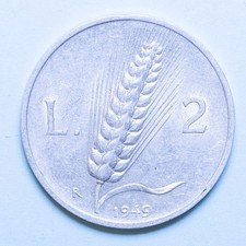 REPUBBLICA ITALIANA 2 LIRE