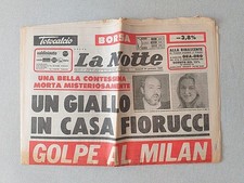 LA NOTTE 24 GENNAIO 1986 - UN GIALLO IN CASA FIORUCCI