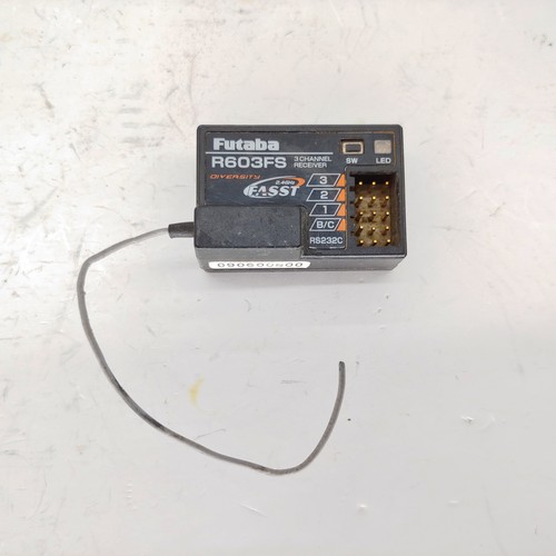 Futaba r603fs channel 4ghz - r603fs, 3-channel