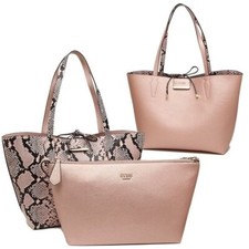 Set borsetta GUESS Bobbi rosa