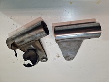 HONDA CB 500 E FOUR K 3 1978 SUPPORTO SUPPORTI FARO ANTERIORI TAGLIATI FORCELLA