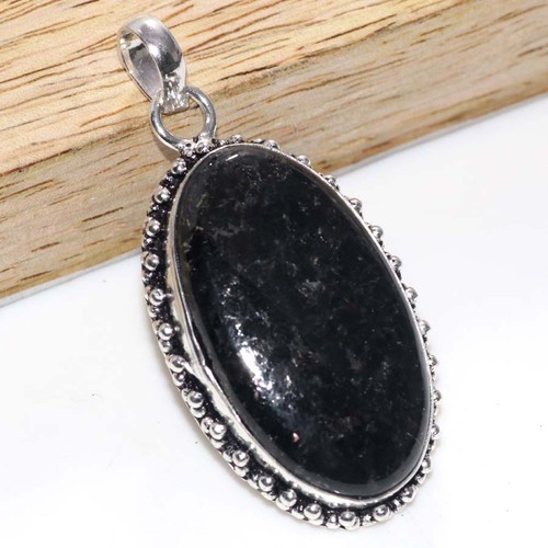Ciondolo nuummite argento - ciondolo,